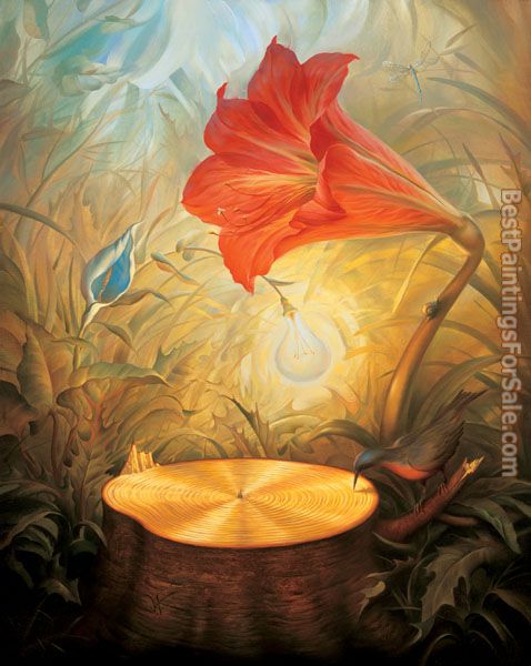 Vladimir Kush music of the woods